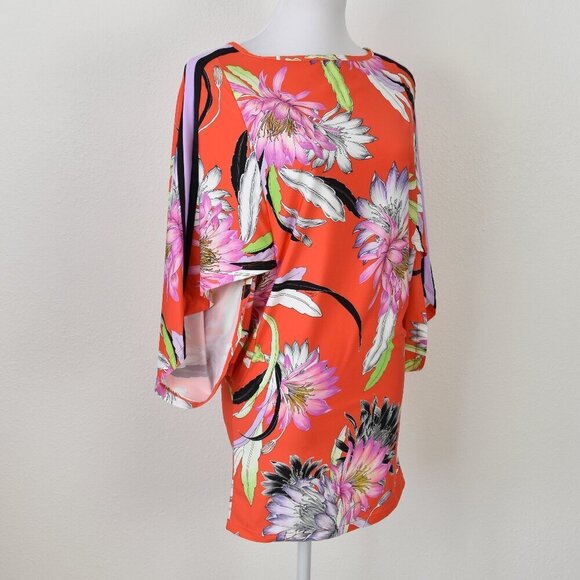 Trina Turk Shangri La Floral Tunic Swim Cover-Up - XS - Picture 8 of 9